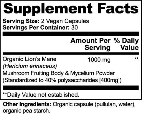 ELEVATE (Lion's Mane Mushroom Formula)